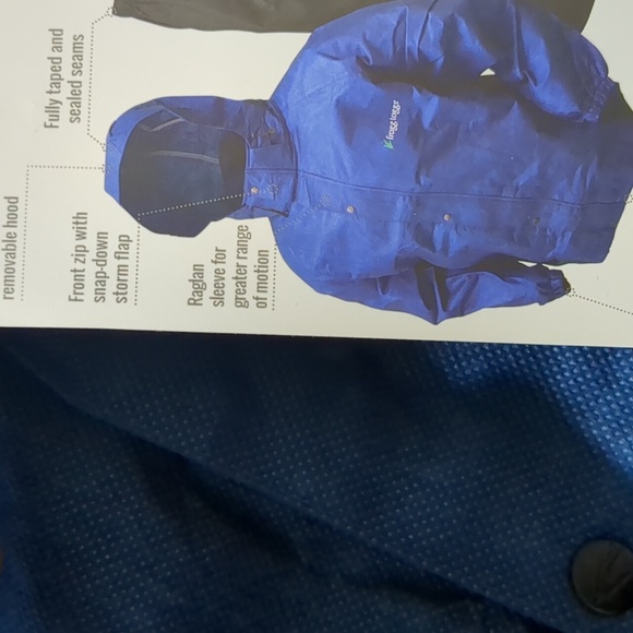 New Frogg Toggs All Sport Rain Jacket Size Medium - Picture 9 of 9